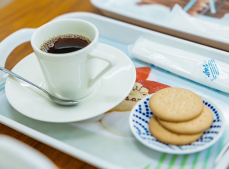 喫茶レク ドリンクを選んで喫茶店気分