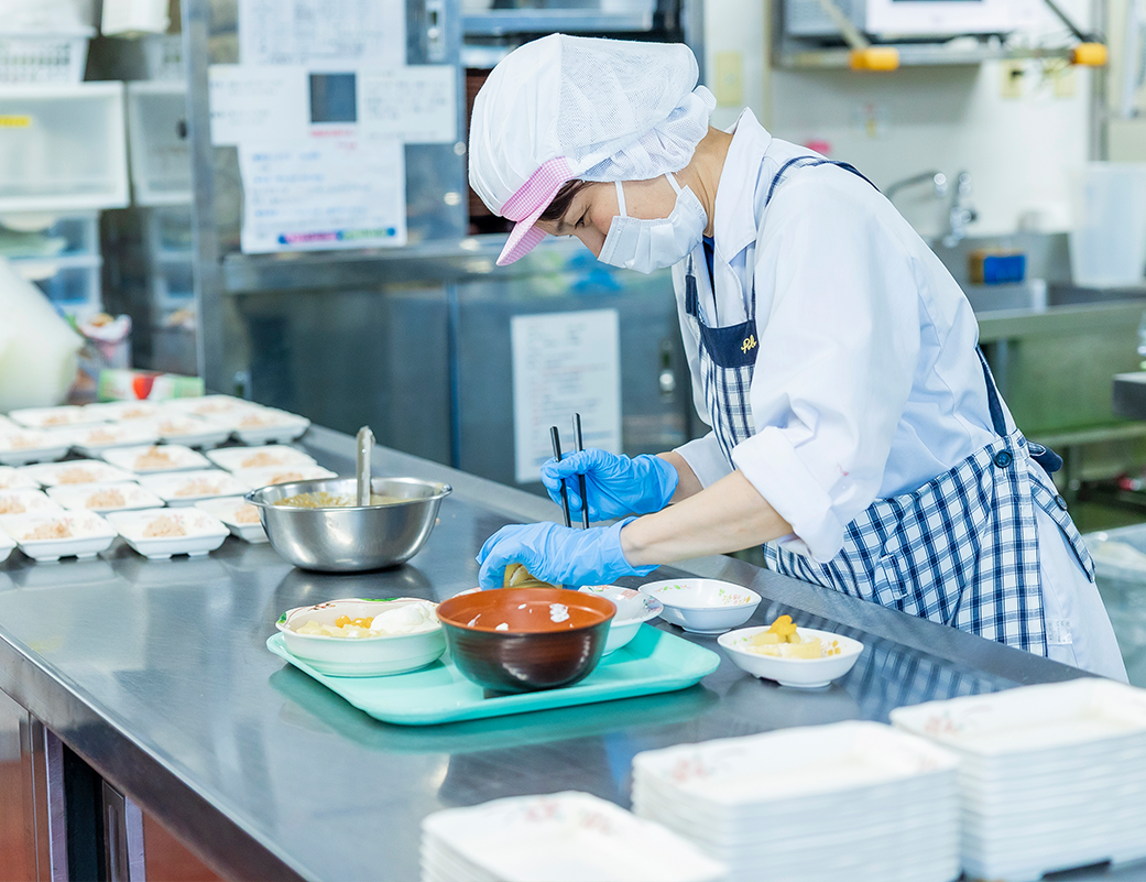 施設の食事